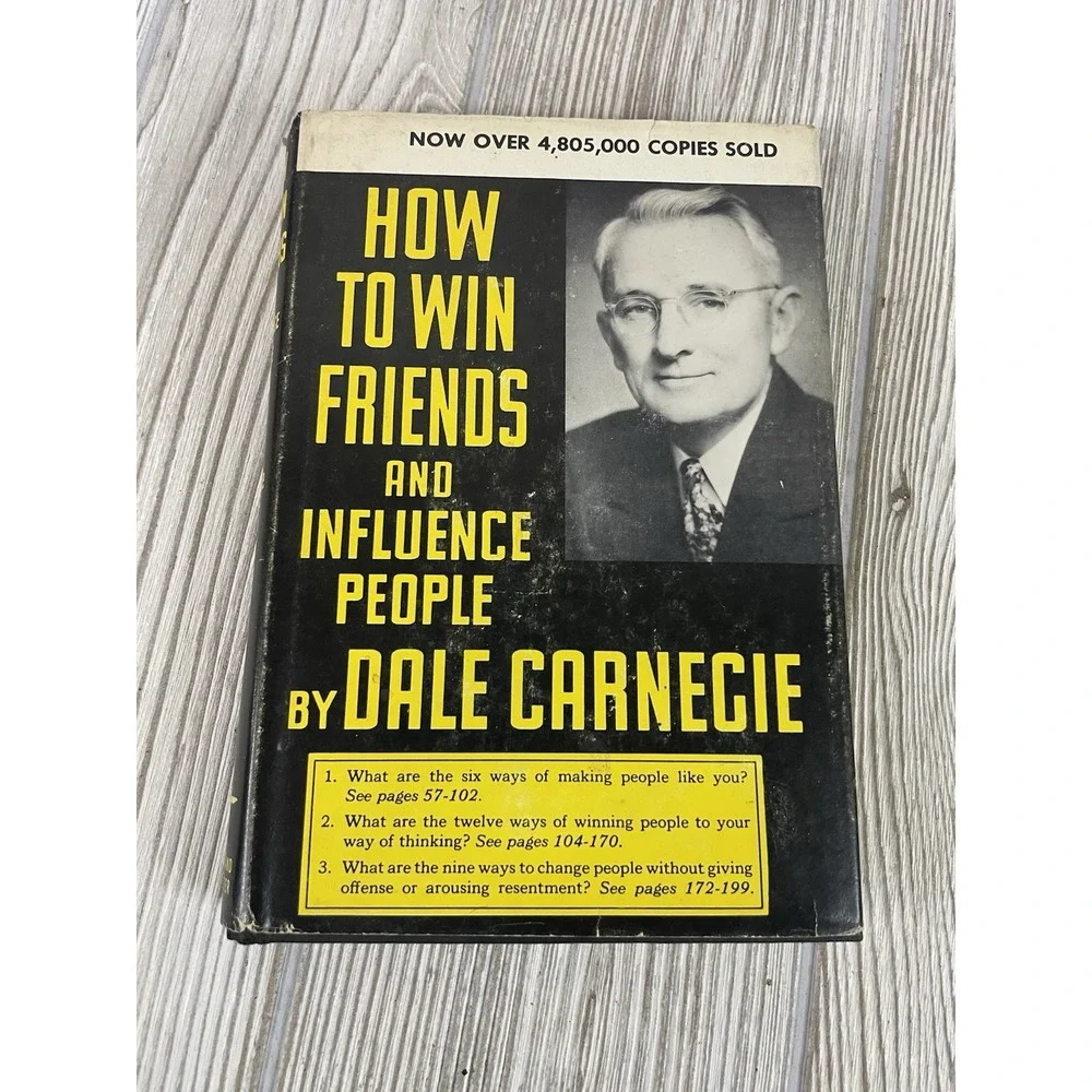 How to Win Friends and Influence People Lot Dale Carnegie 106th Print 55th Print